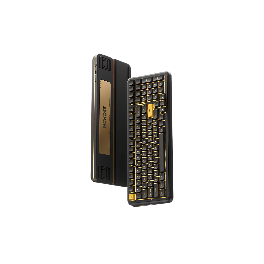 MCHOSE K99 V3 Wireless Gasket Mount (Icy Creamiscle Switch) Mechanical Keyboard - 98% Layout, Tri-mode, 10000mAh Battery, 16k Polling Rate - Image 3