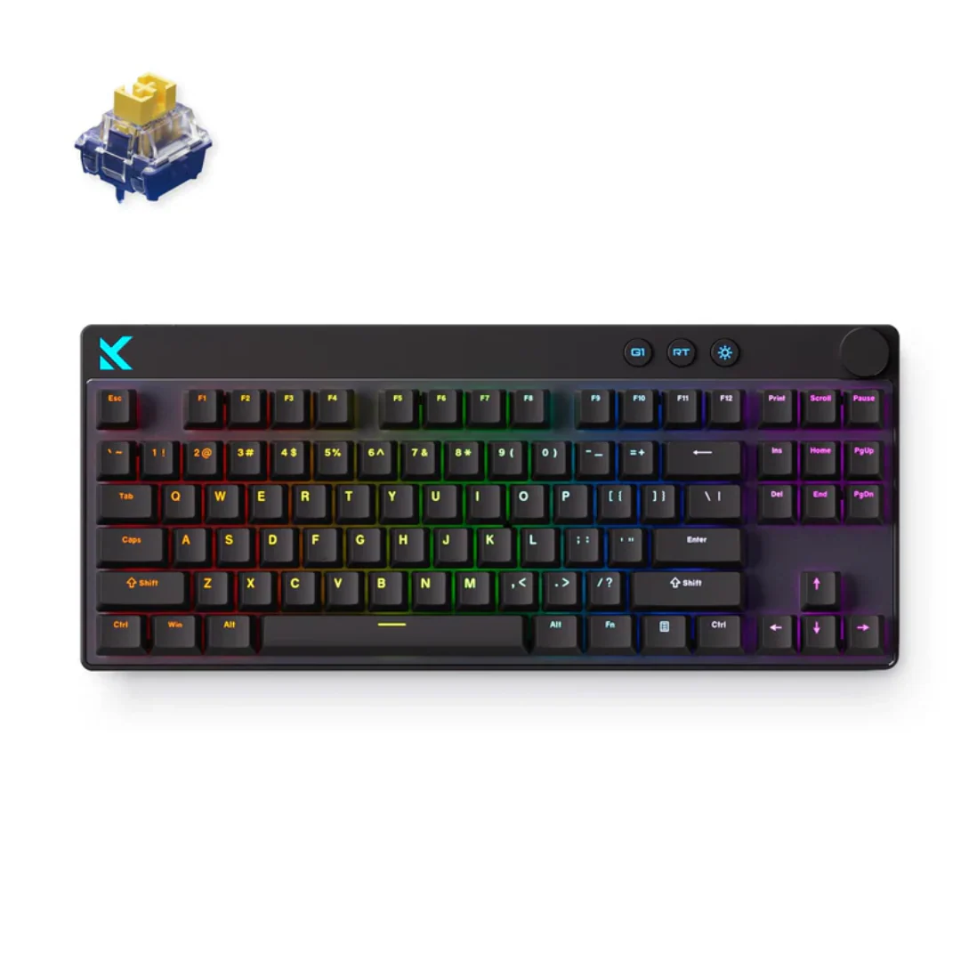 MCHOSE Mix 87 Hall Effect Magnetic Switch Gaming Keyboard - 87% Layout Wired - Image 3