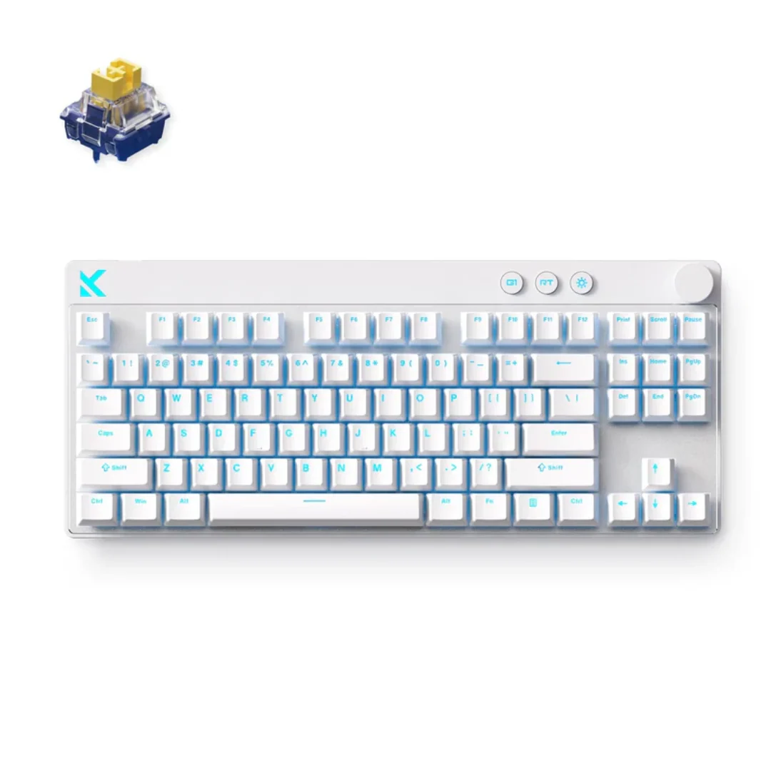MCHOSE Mix 87 Hall Effect Magnetic Switch Gaming Keyboard - 87% Layout Wired - Image 4