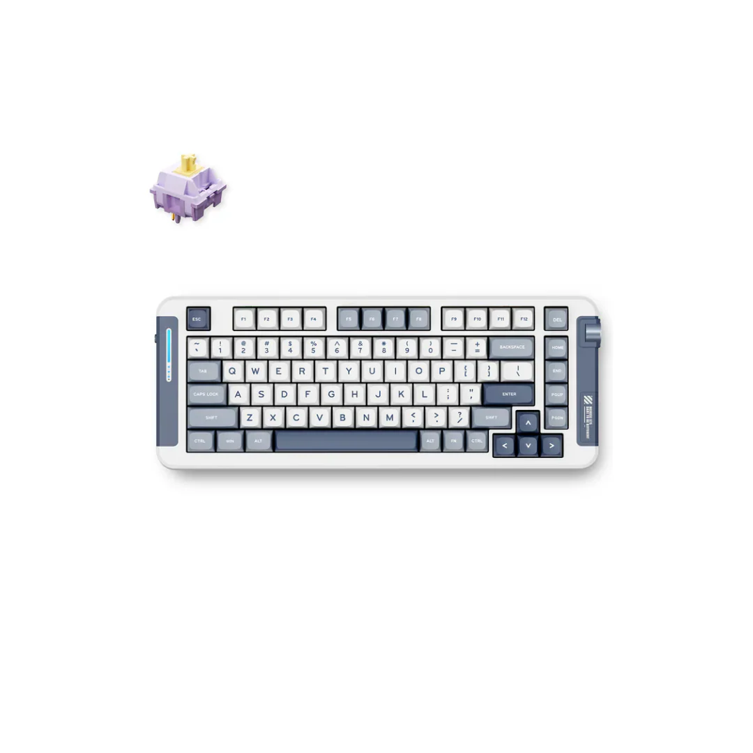 MCHOSE X75 Wireless Gasket Mount Mechanical Keyboard - 75% Layout, Tri-mode Connectivity, 4000mAh Battery - Image 3