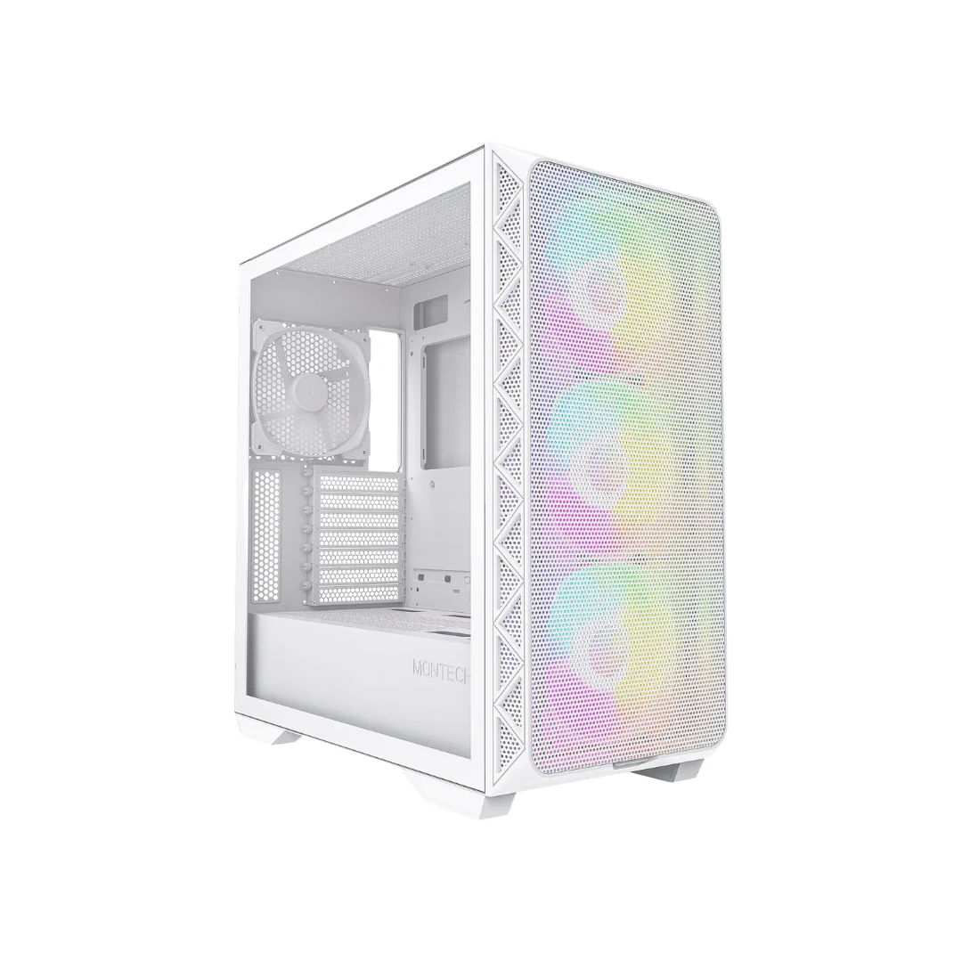 Montech AIR 903 Max ATX TG Case w/ 3X140mm ARGB + 1x120mm PWM Fans - Image 4