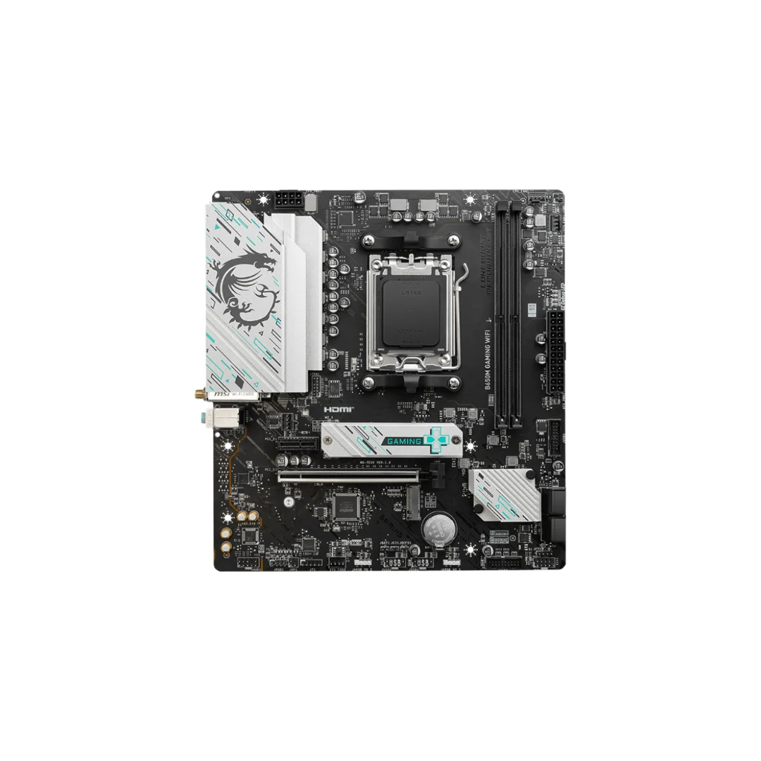 MSI B650M Gaming WiFi DDR5 mATX AM5 Motherboard - Image 2