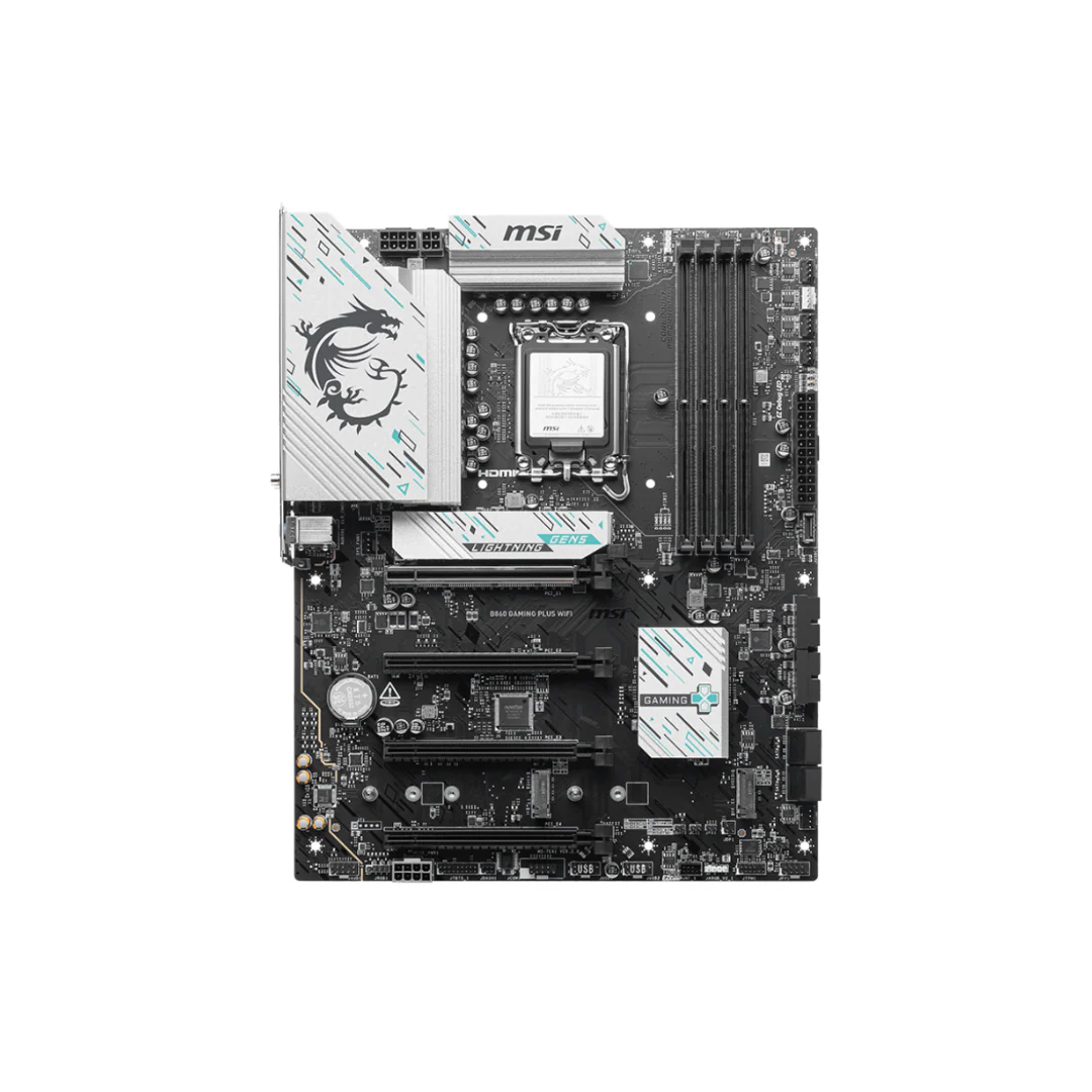 MSI B860 Gaming Plus WiFi 4*D5 ATX LGA1851 Motherboard - Image 2