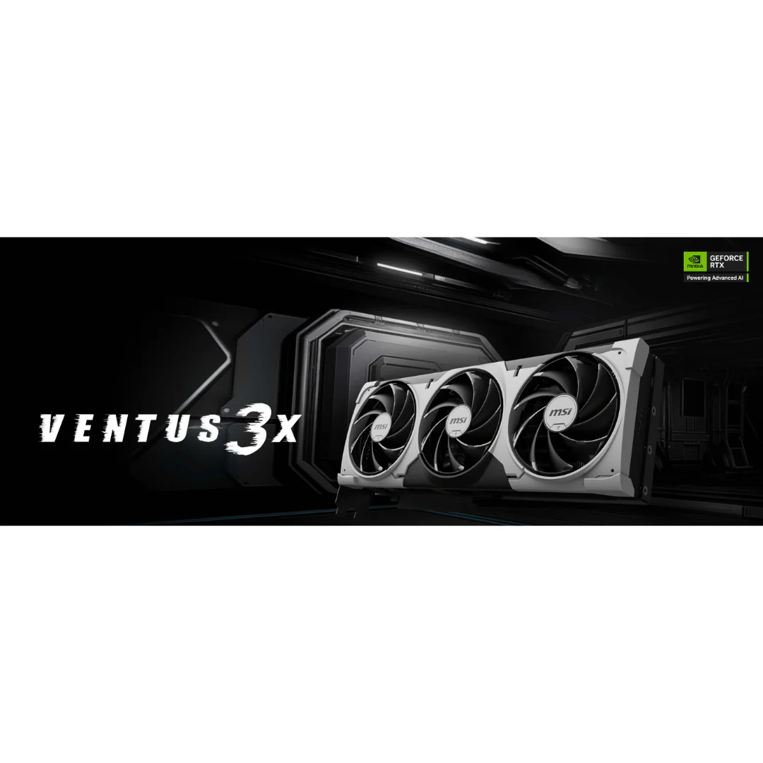 MSI Geforce RTX 5080 Ventus 3X OC Plus 16GB GDDR7 Graphics Card - Image 4
