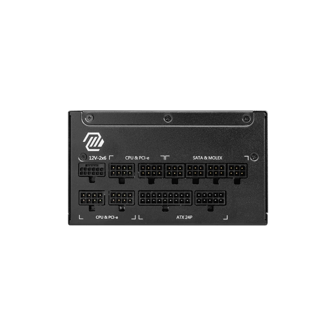 MSI MAG A1000GL PCIe5 GOLD 1000W 80+ Full Modular MAG-A1000GL-PCIE5 Power Supply - Image 3
