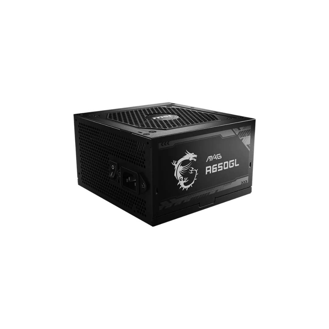 MSI MAG A650GL PCIE5 650W 80+ GOLD Full Modular PSU - Image 2