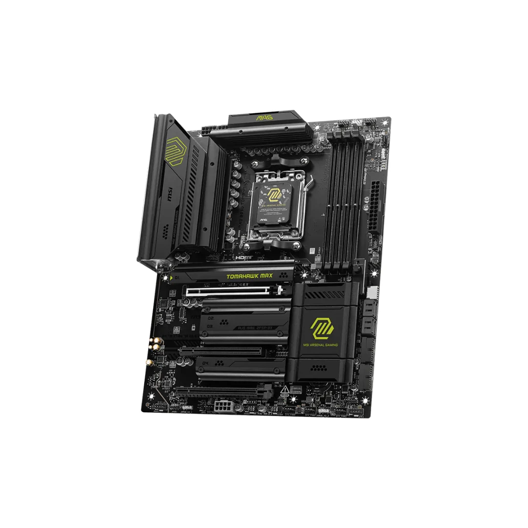 MSI MAG B850 Tomahawk Max Wifi DDR5 AMD Motherboard - Image 3