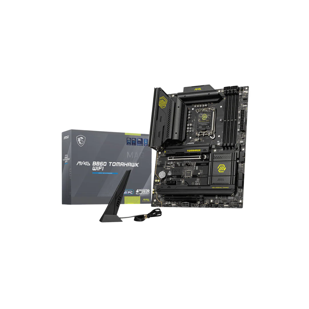 MSI MAG B860 Tomahawk WiFi 4*D5 ATX LGA1851 Motherboard