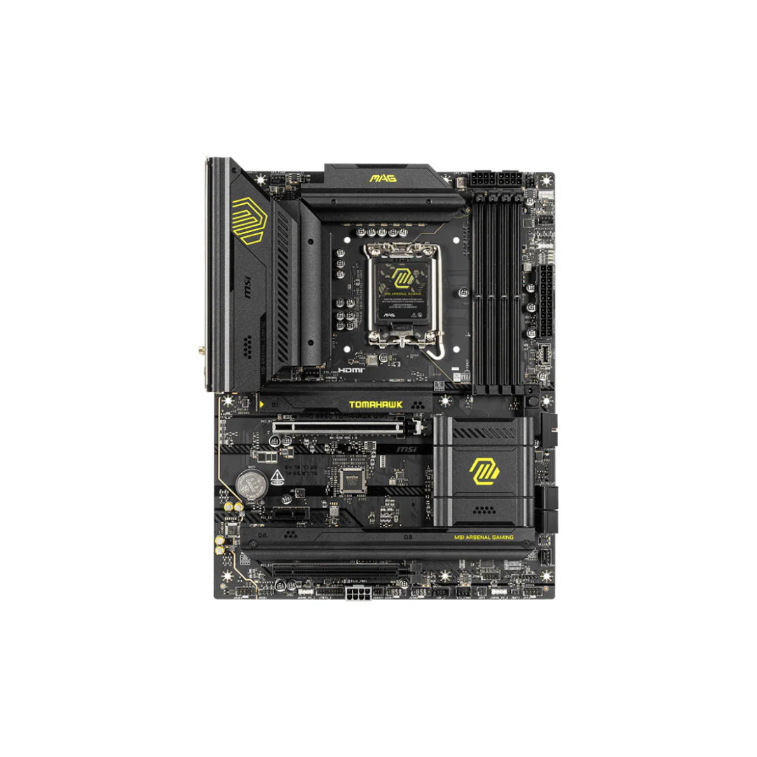 MSI MAG B860 Tomahawk WiFi 4*D5 ATX LGA1851 Motherboard - Image 2