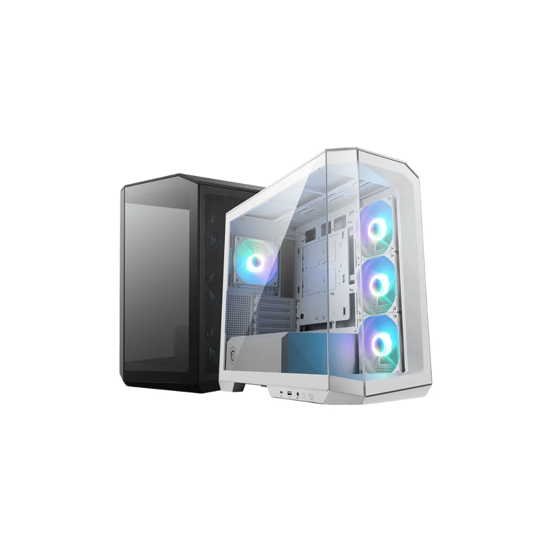 MSI MAG Pano 100R PZ ATX Mid Tower Tempered Glass Gaming Case