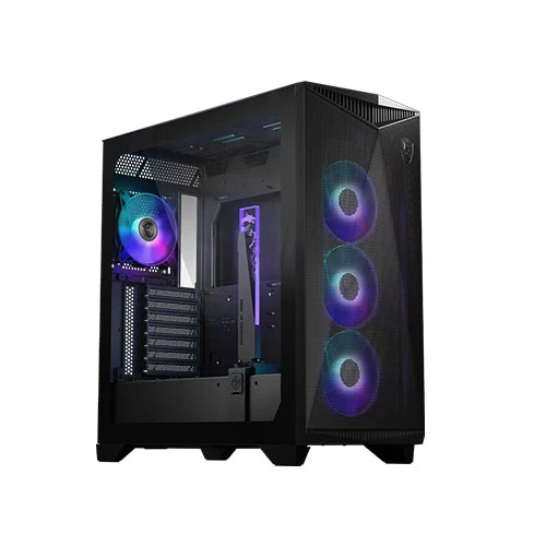 MSI MPG Gungnir 300R ( White | Black ) Airflow TG ATX (4*120mm ARGB) PC Case - Image 2