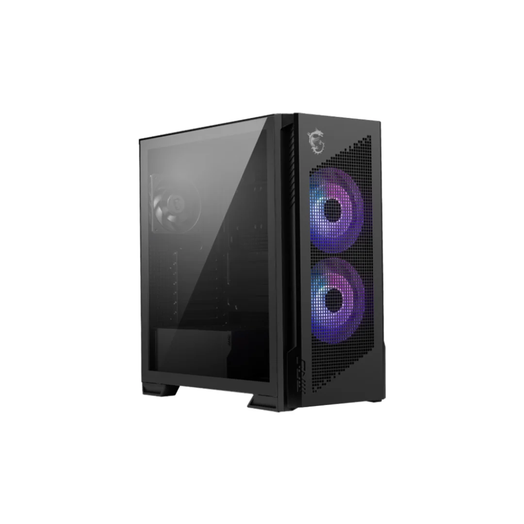 MSI MPG Velox 300R Airflow PZ ATX Case with 3*120mm ARGB Fan (Black | White)