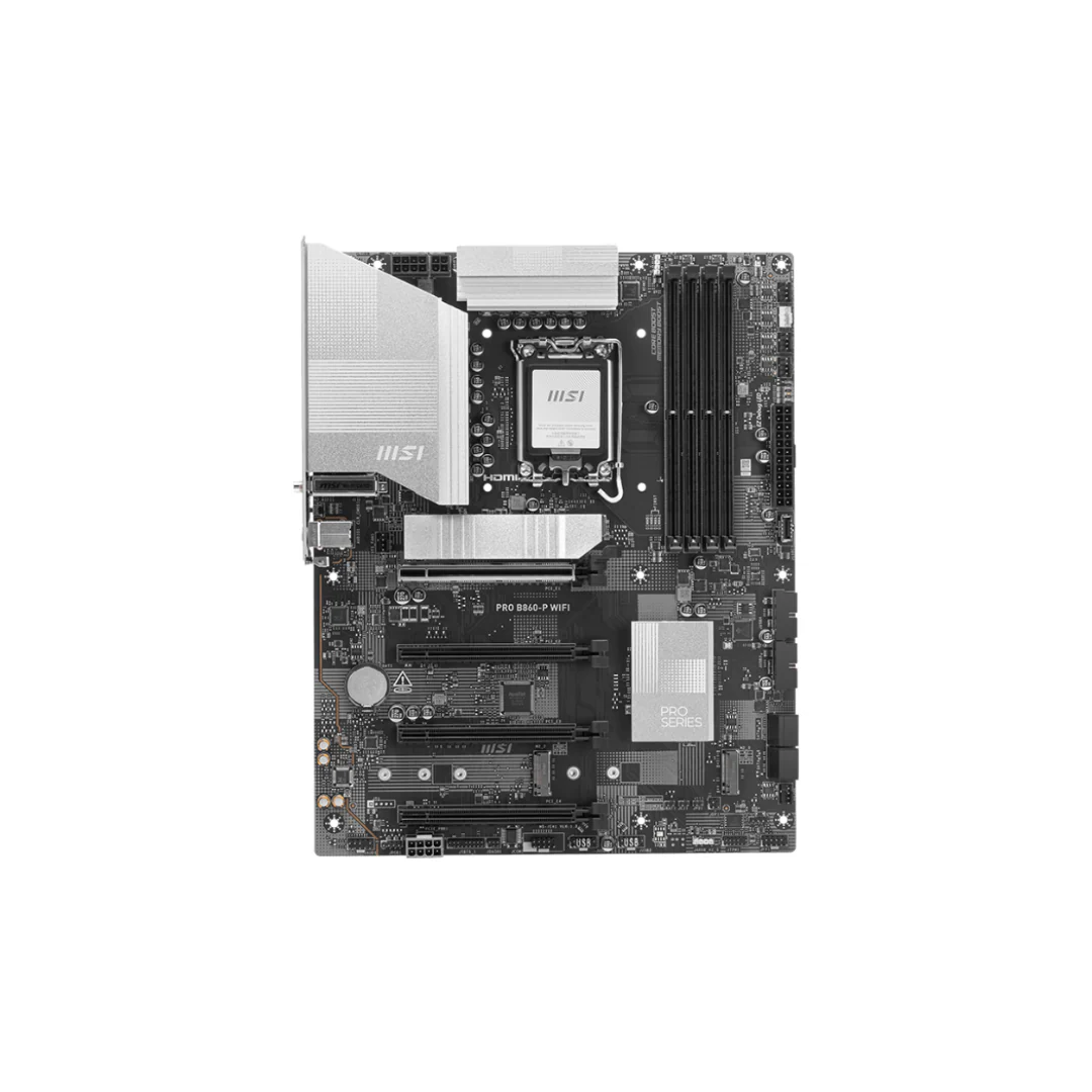 MSI Pro B860-P WiFi ddr5*4 ATX LGA1851 Motherboard - Image 2