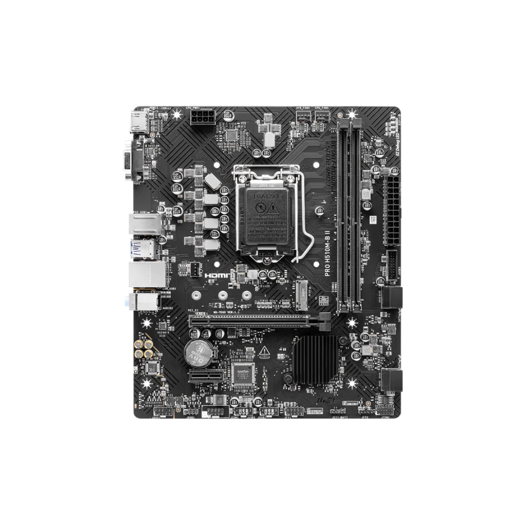 MSI Pro H510M-B II (LGA 1200) DDR4 Motherboard - Image 2