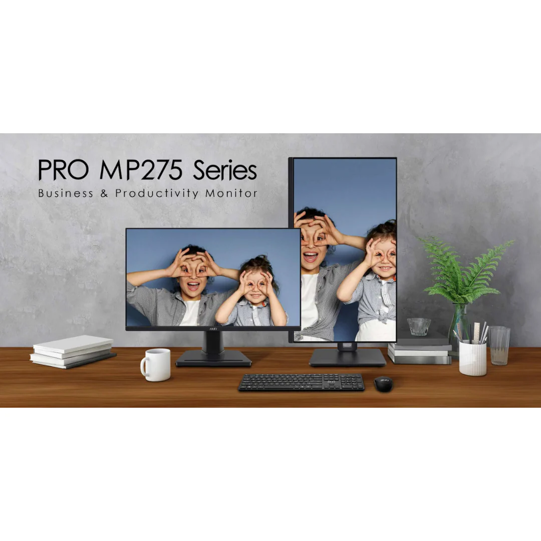 MSI PRO MP275Q 27'' IPS 100Hz WQHD 2560x1440 1ms HDR 1ms (MPRT) / 4ms (GTG) Business & Productivity Monitor - Image 4