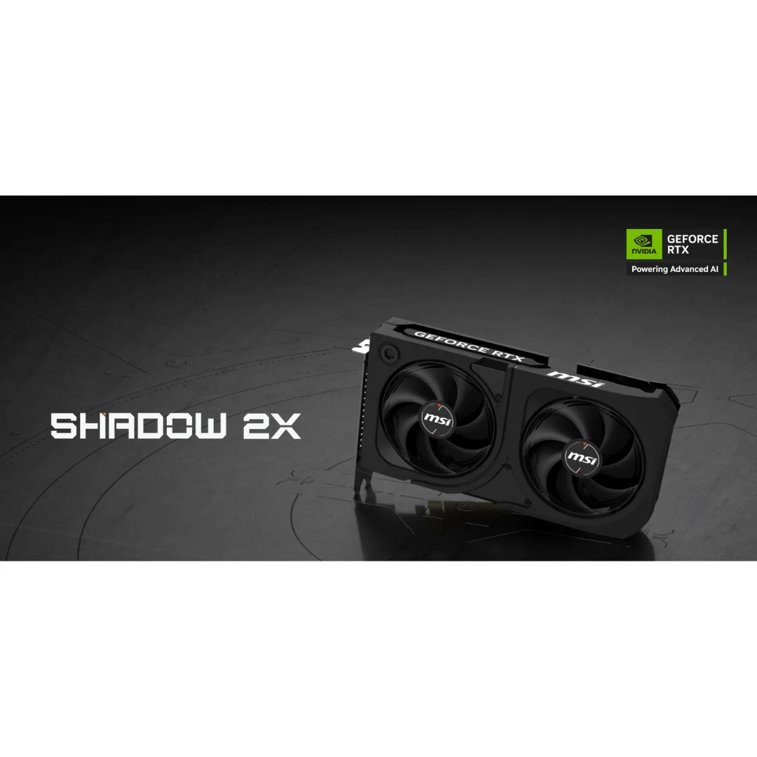 MSI RTX 5060 Ti Shadow 2X OC Plus 16GB Graphics Card - Image 4