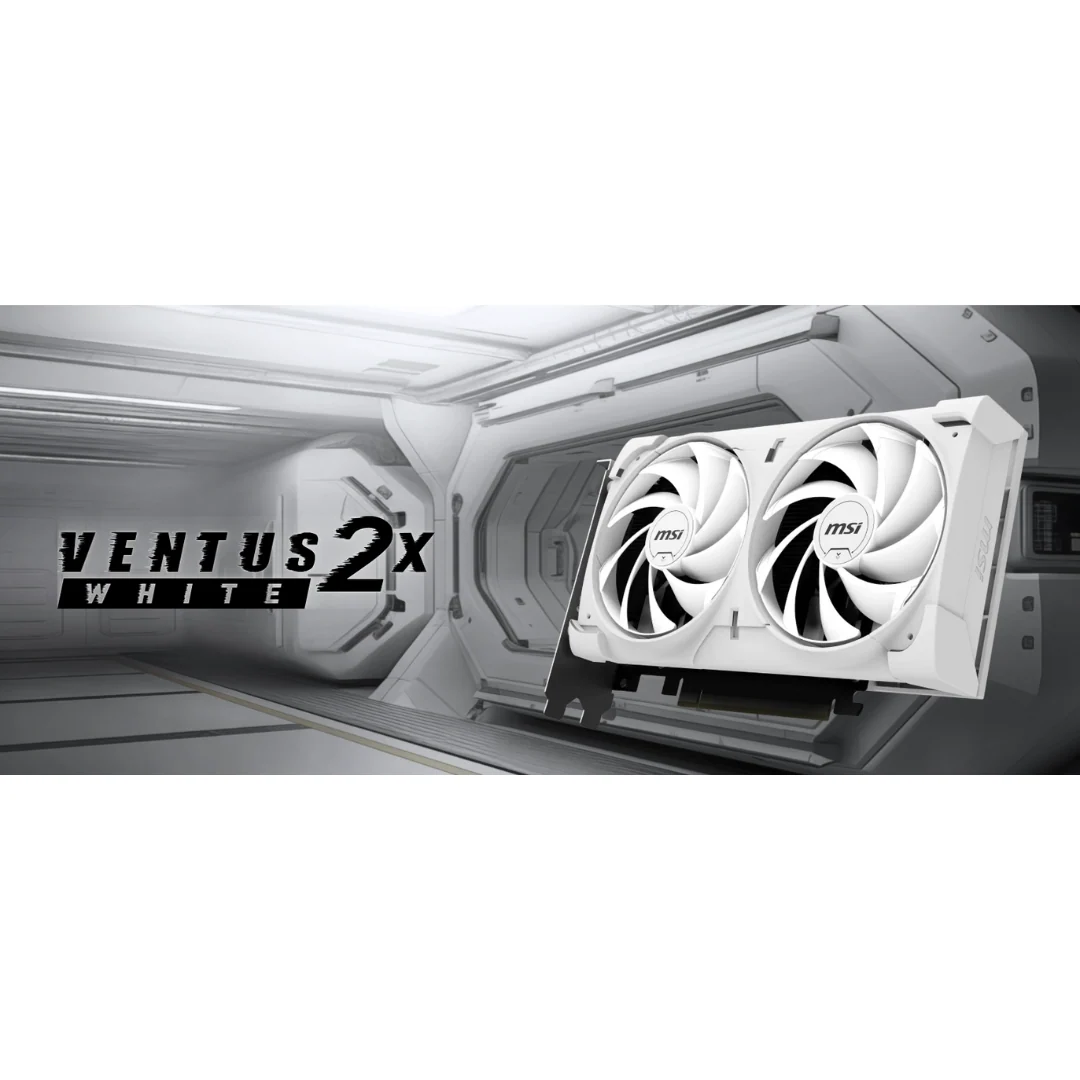 MSI RTX 5060 Ventus 2X OC White 8GB Graphics Card - Image 4