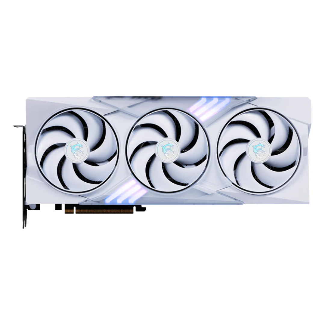 MSI RTX 5070 Gaming Trio OC 12GB White GDDR7 Graphics Card - Image 2