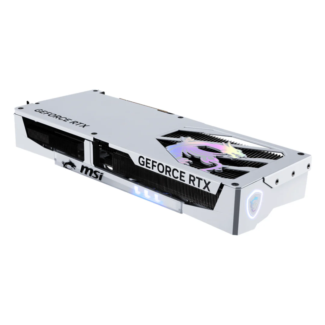 MSI RTX 5070 Gaming Trio OC 12GB White GDDR7 Graphics Card - Image 3