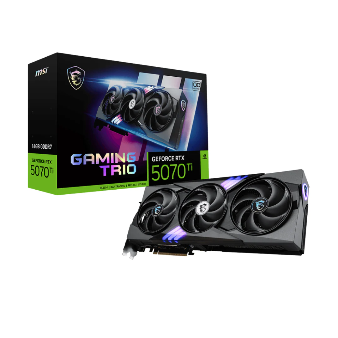 MSI RTX 5070 TI Gaming Trio OC 3X 16GB Graphics Card