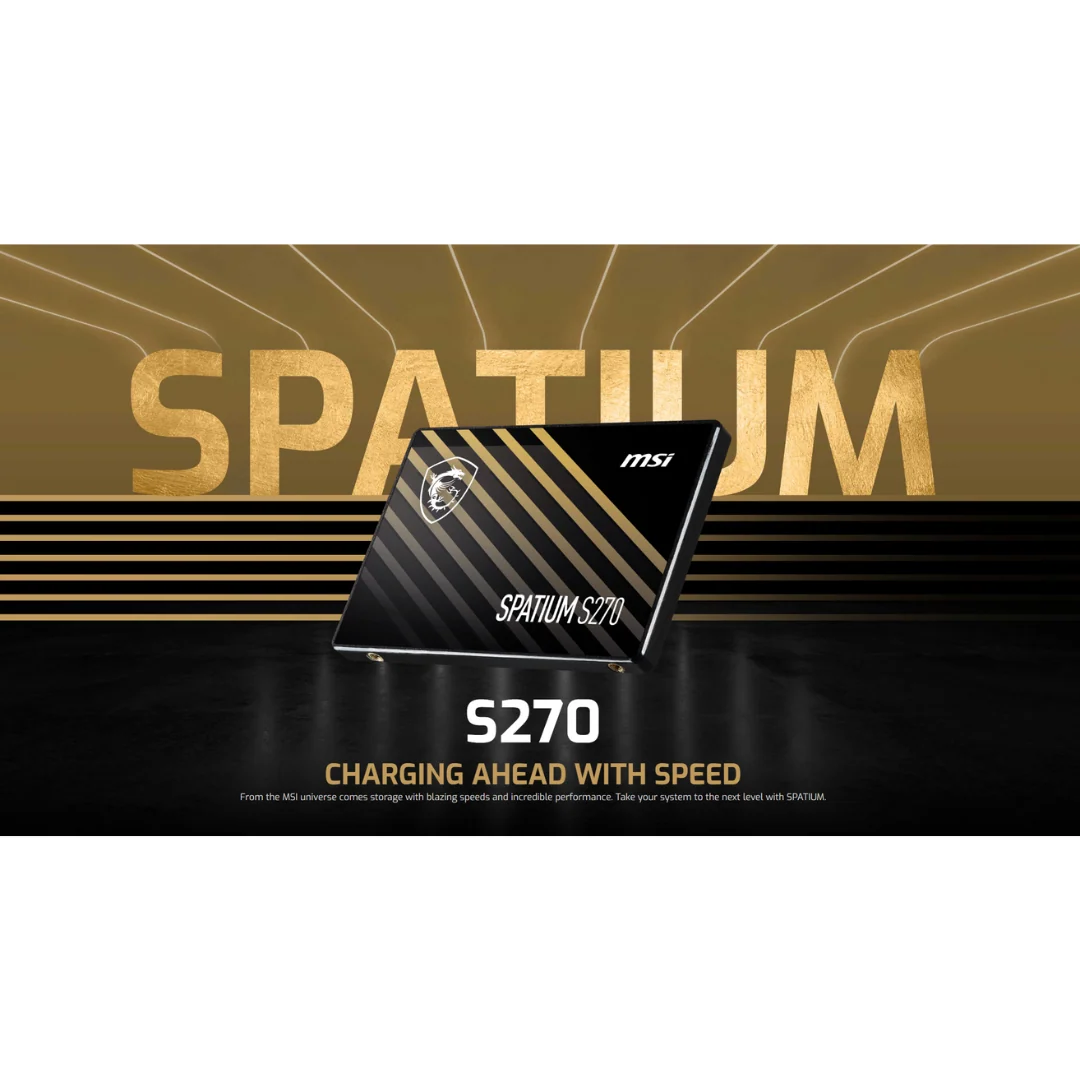 MSI Spatium S270 SSD 960GB SATA 2.5" - Image 4