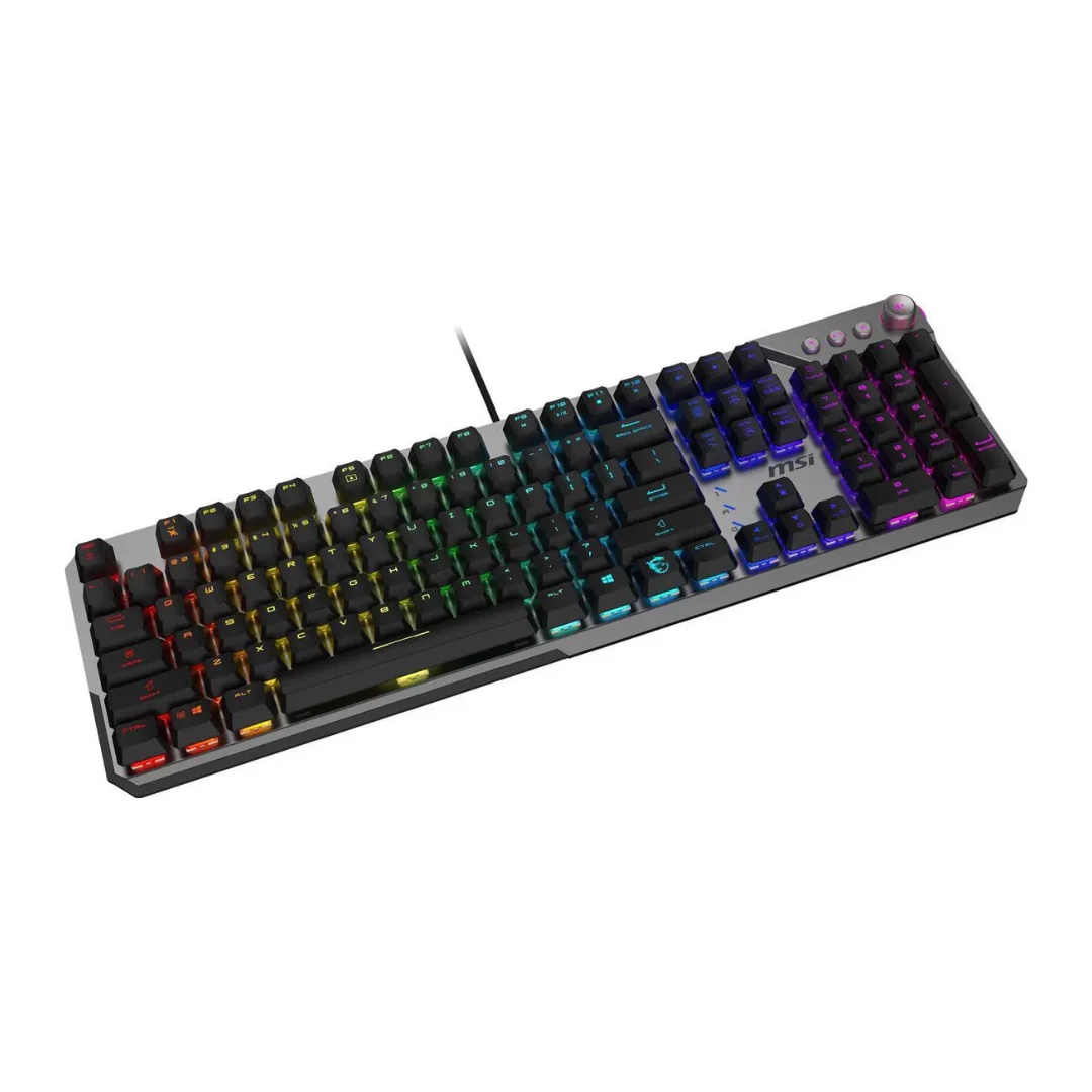 MSI Strike 600 Silent RGB Black Wireless Gaming Keyboard KAILH - Image 3