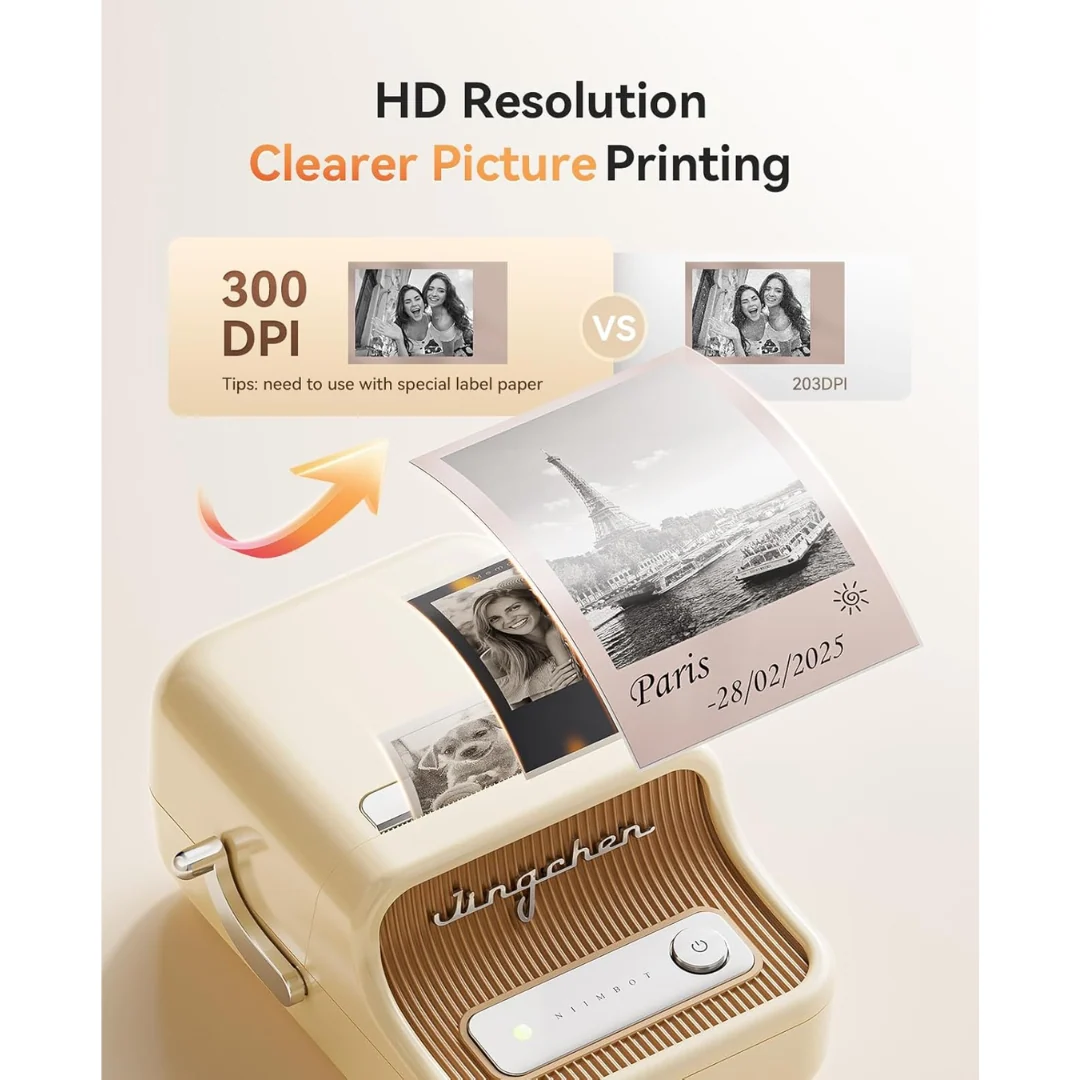 Niimbot B21S Pro Portable Smart Label Thermal Printer White - Image 4