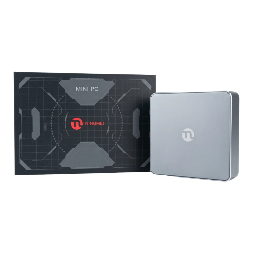 Ningmei NP50R-74U165 Mini PC (Black) AMD Ryzen 5 7430U | 16GB RAM | 512GB SSD | Windows 11 Pro | hdmi Usb-C - Image 2