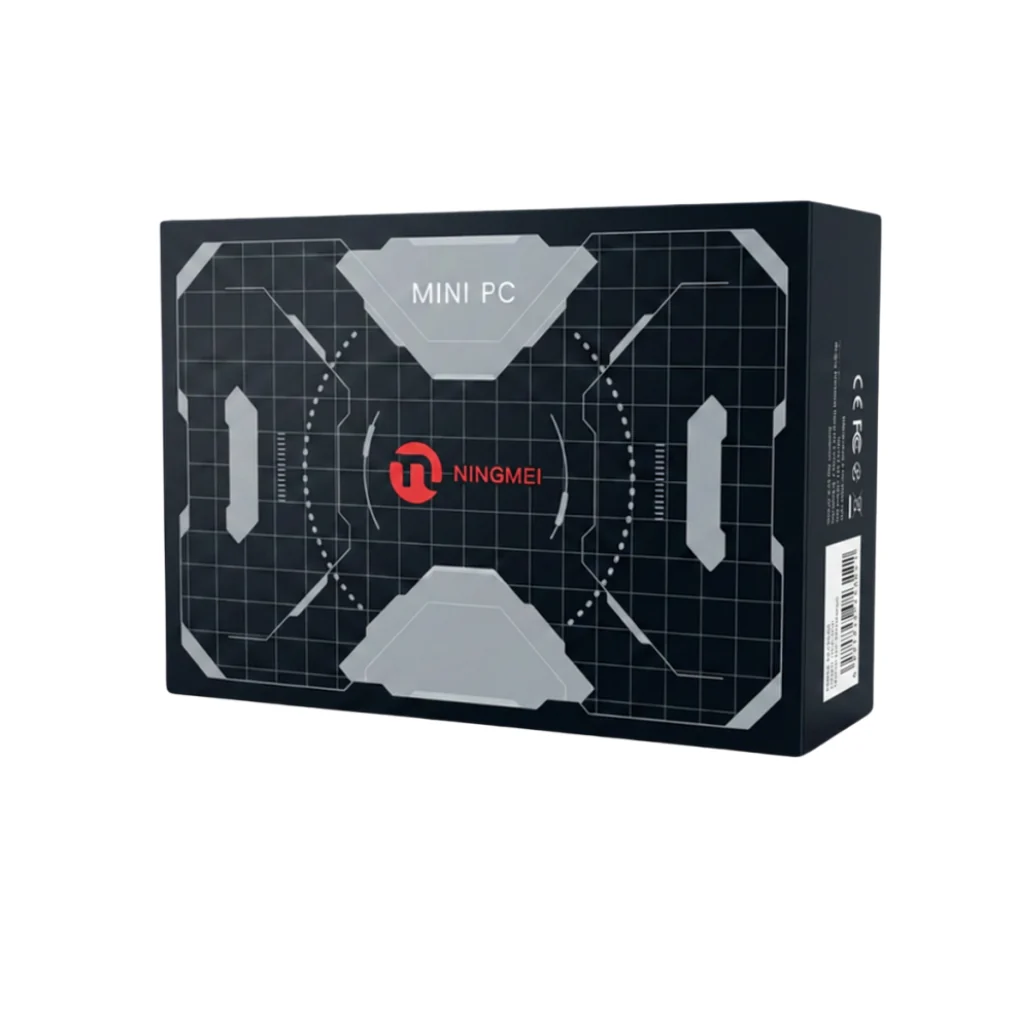 Ningmei NP50R-74U165 Mini PC (Black) AMD Ryzen 5 7430U | 16GB RAM | 512GB SSD | Windows 11 Pro | hdmi Usb-C - Image 3