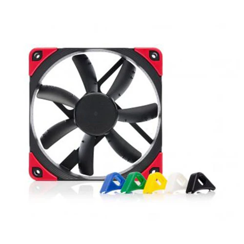 Noctua NF-S12A PWM Chromax.Black.Swap 120m 4-Pin Case Fan NF-S12A PWM CH.BK.S (No Box)