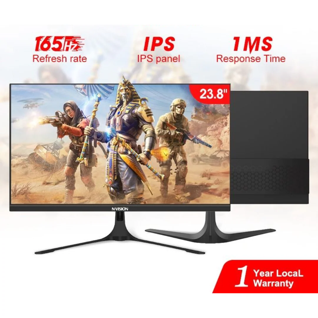 Nvision EG24S1 PRO 23.8" IPS 180Hz 1920X1080 Black Gaming Monitor - Image 4