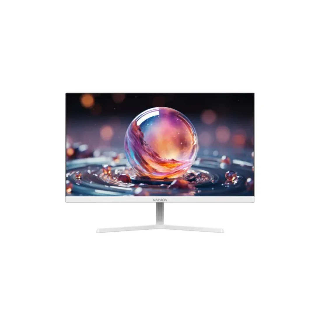 NVision N2510 24.5" VA 100Hz FHD 5ms VGA HDMI Monitor ( Black N2510-B | White N2510-W ) - Image 2