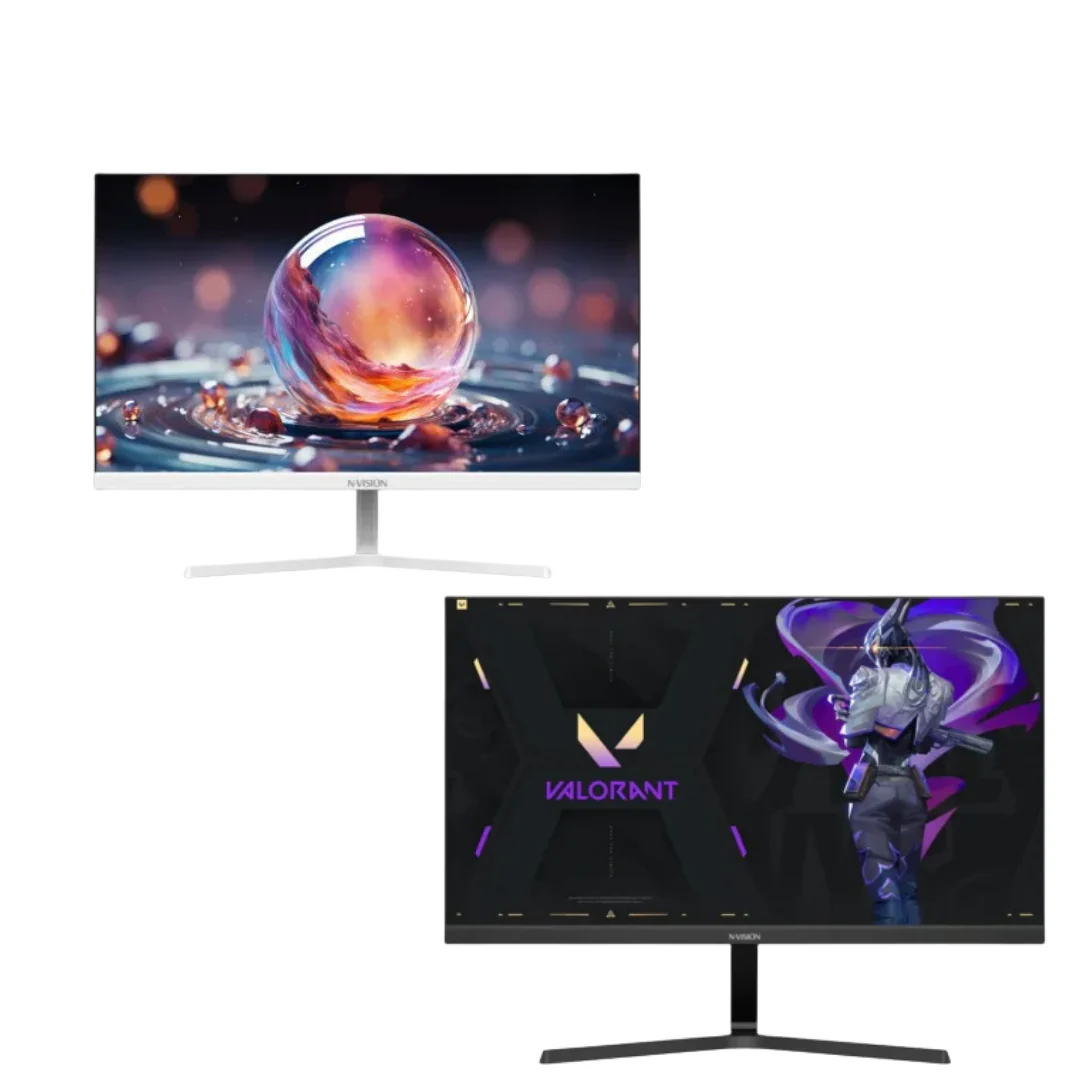 NVision N2510 24.5" VA 100Hz FHD 5ms VGA HDMI Monitor ( Black N2510-B | White N2510-W ) - Image 4