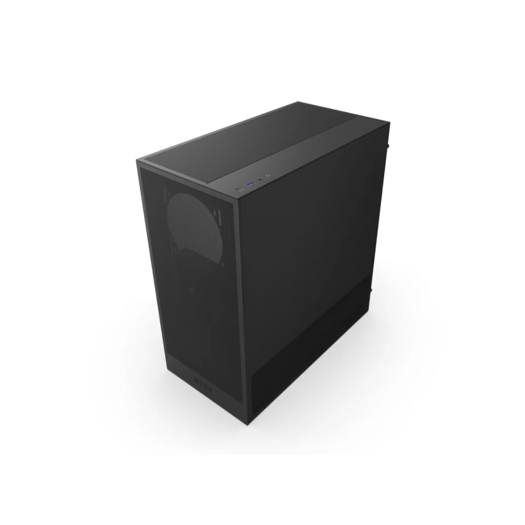 NZXT H5 Flow TG 2024 ATX Black Case CC-H52FB-01 - Image 2