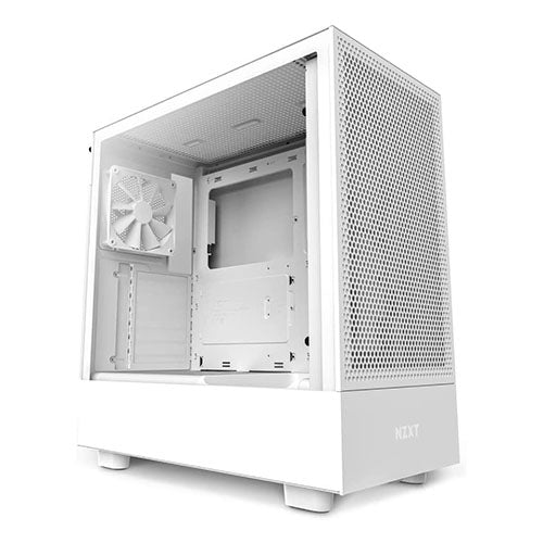 NZXT H5 Flow TG ATX 2x120mm USB3 1C 1A ( Black CC-H51FB-01 | White CC-H51FW-01 ) - Image 2