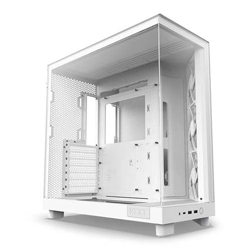 NZXT H6 Flow TG ATX Case ( Black CC-H61FB-01 / White CC-H61FW-01 ) - Image 2