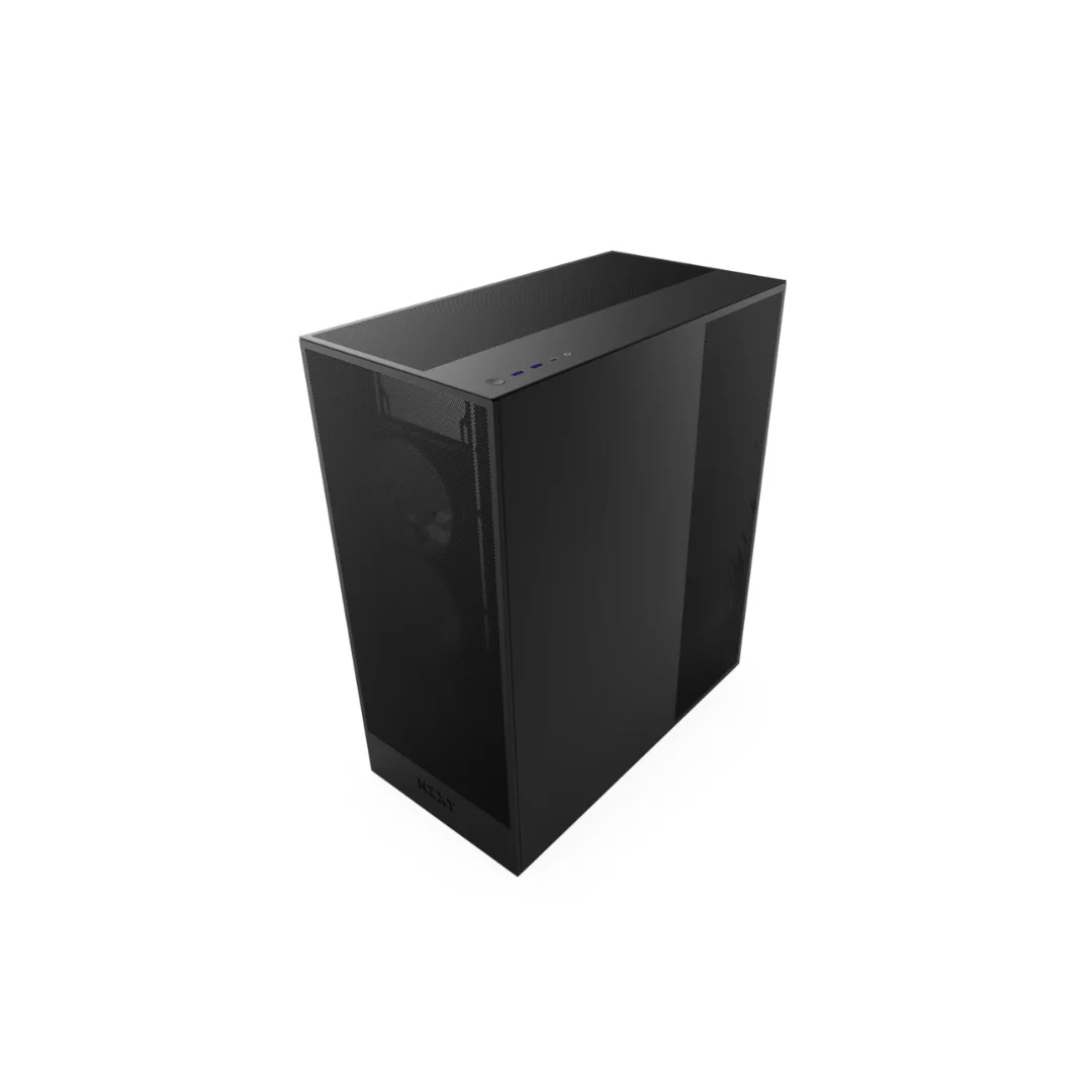 NZXT H7 Flow TG Mesh 2024 ATX Black Case CM-H72FB-01 - Image 2