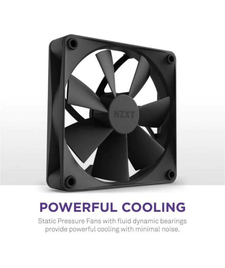 NZXT Kraken 240 Black w/ Monitoring LCD Liquid Cooler RL-KN240-B1 - Image 2