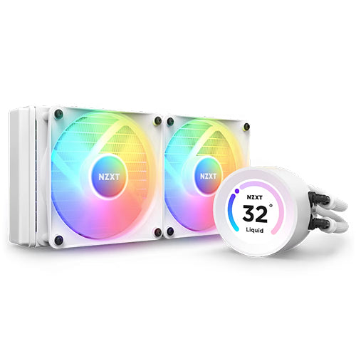 NZXT KRAKEN ELITE 240 RGB 240mm CPU Cooler ( Black RL-KR24E-B1  | White RL-KR24E-W1 ) - Image 2