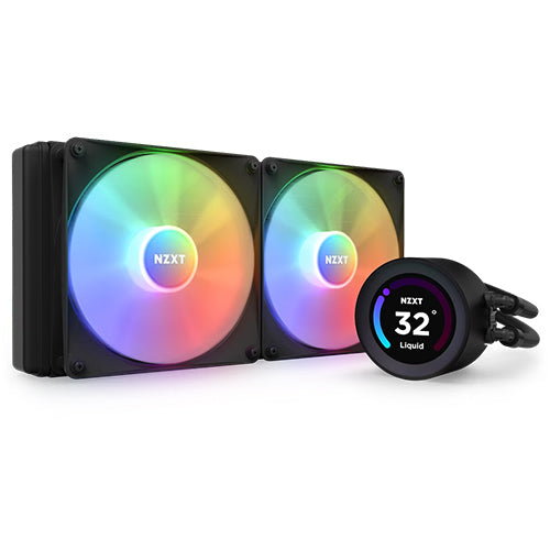 NZXT KRAKEN ELITE 280 RGB 280mm CPU Cooler ( Black RL-KR28E-B1 / White RL-KR28E-W1 ) - Image 2