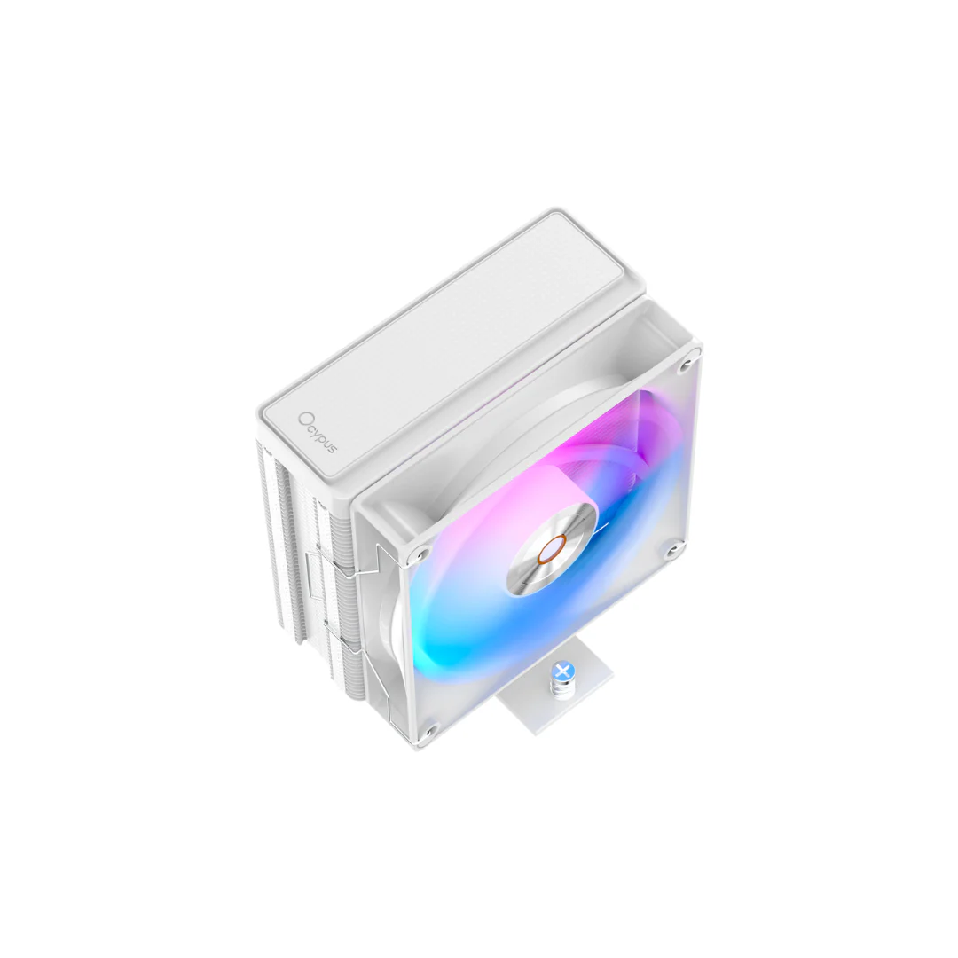 Ocypus Delta A40 aRGB 120mm 6mmX4 Heatpipe Air Cooler DELTA-A40-BK1NAWN00X-GL / DELTA-A40-WH1NAWN00X-GL - Image 2