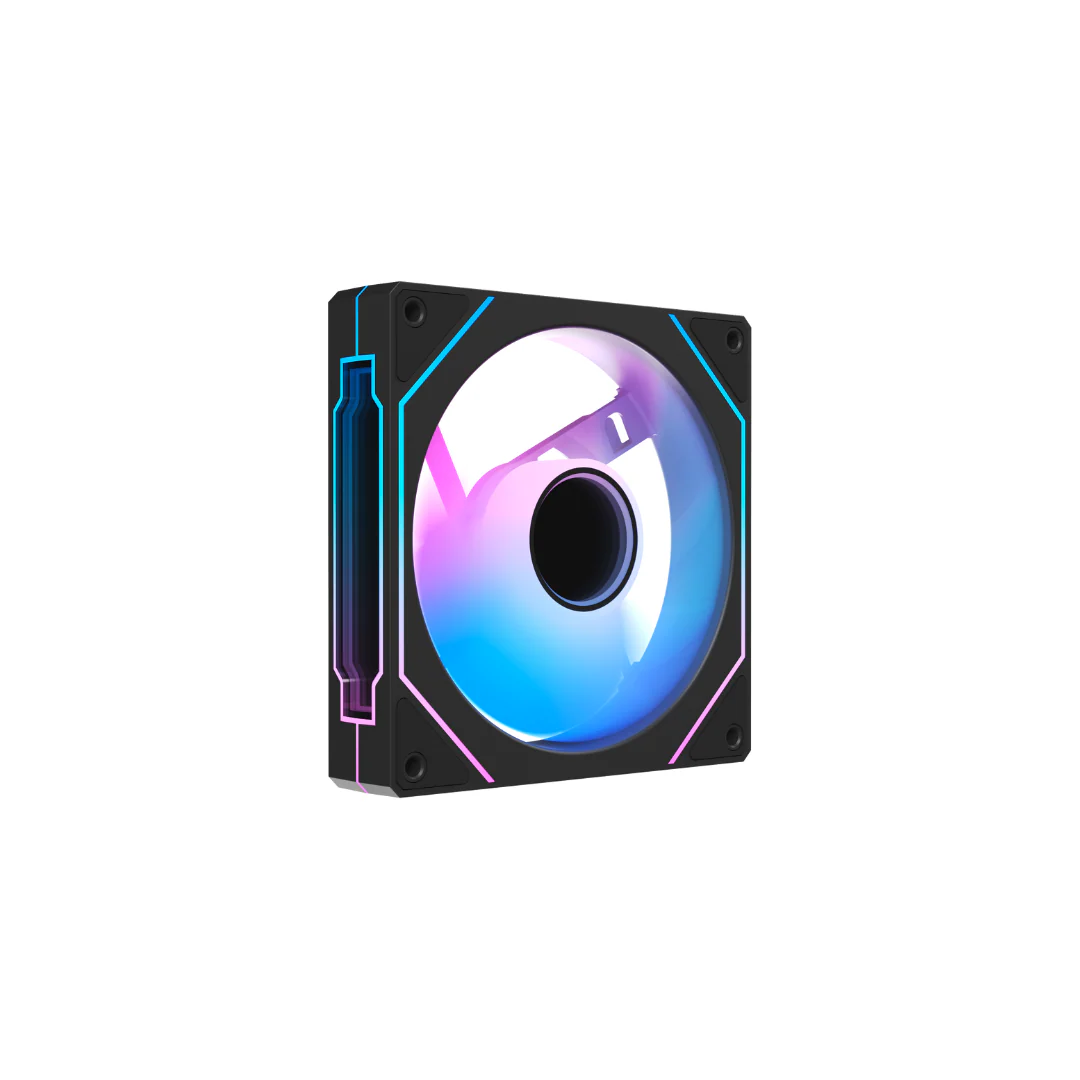 Ocypus Gamma F12 aRGB Reverse 1 pack 120mm aux Fan GAMMA-F12-BK1AM01X-GL/GAMMA-F12-WH1AM01X-GL - Image 3