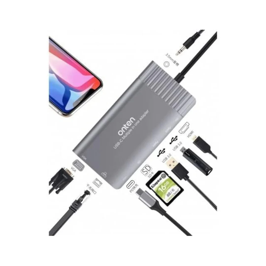 ONTEN TYPE-C MULTI FUNCTION DOCK STATION - Image 2