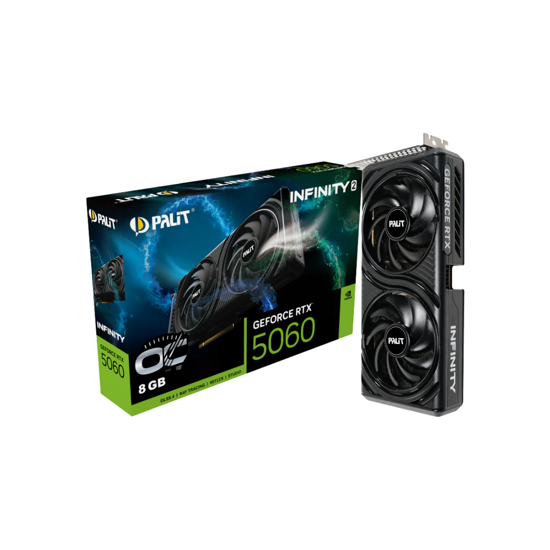 Palit RTX 5060 Infinity 2 OC 8GB Graphics Card NE75060V19P1-GB2063L