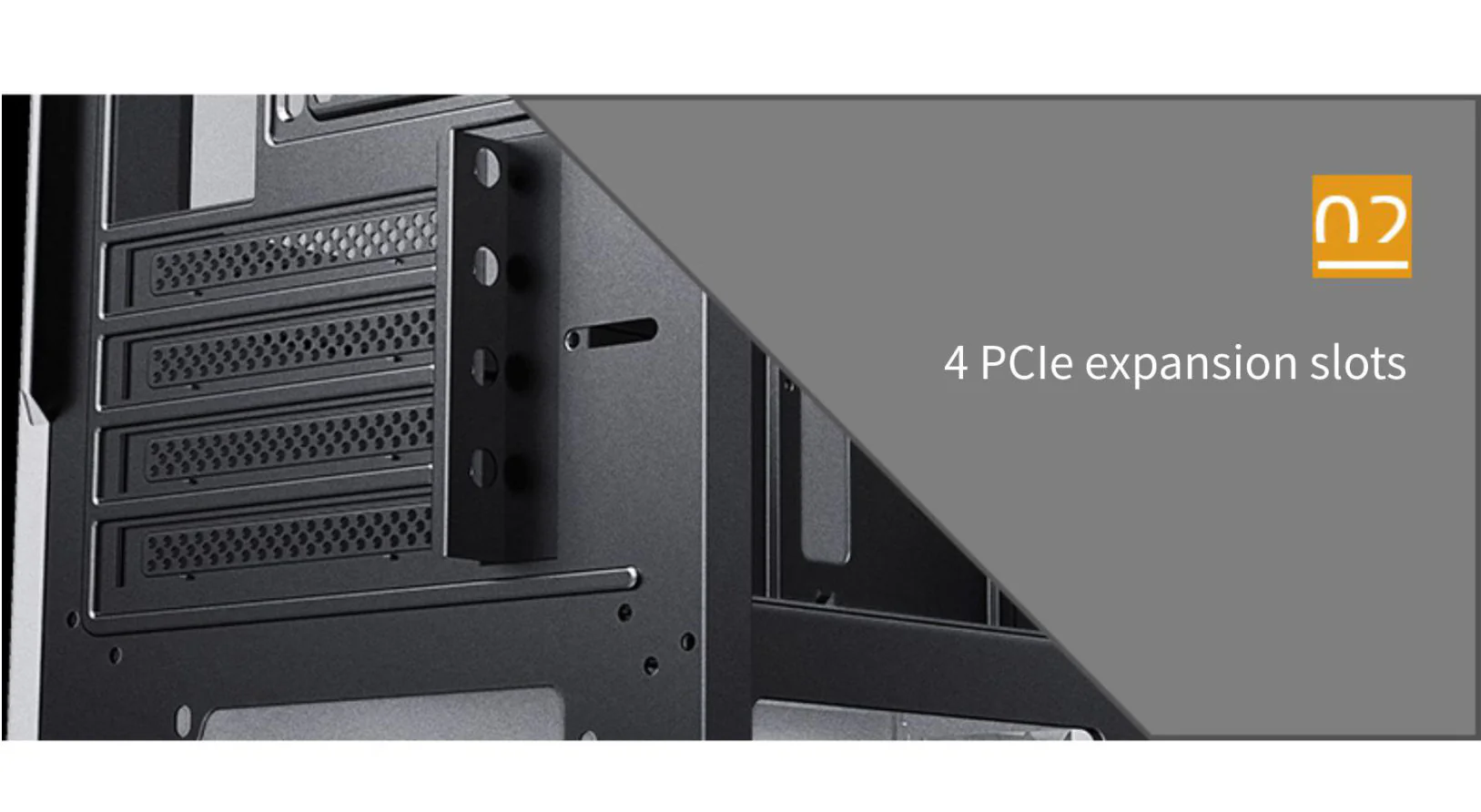 PCcooler GAME 6 Black mATX TG MESH Mid Tower Case (with 4*120mm FX-120 3 DYNAMIC COLOR 120mm Fan) - Image 6