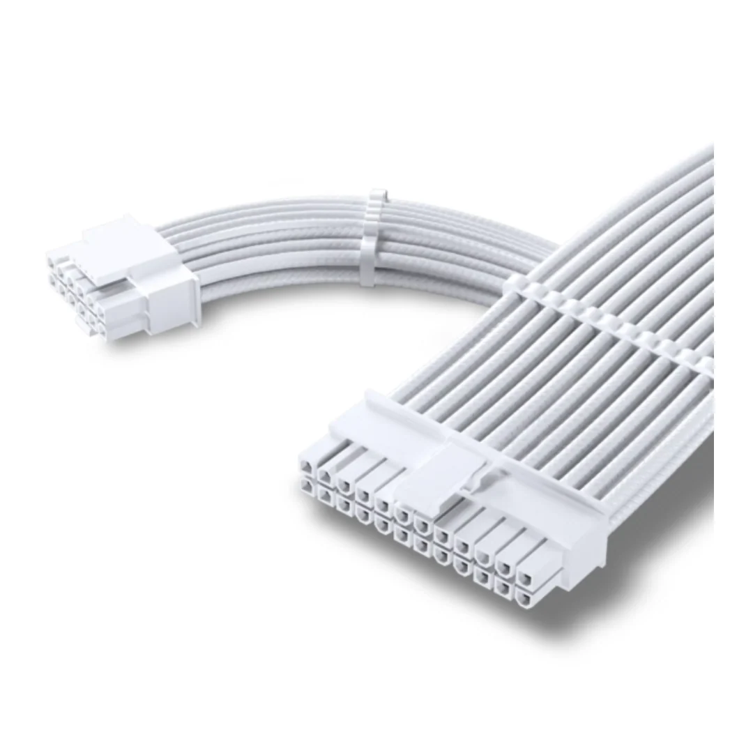 Phanteks AMP GH 750W Gold ATX 3.1 PCIe 5.1 80+ Fully Modular White Power Supply PH-P750GH_WT01 - Image 4