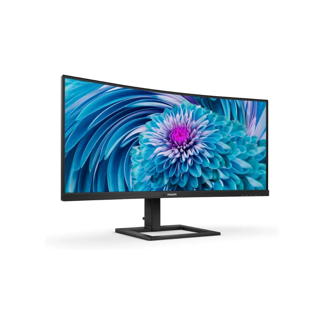 Philips 346E2CUAE 34" Curved VA 100Hz WQHD 3440x1440 1ms Monitor with speakers, USB-C ( No Box ) - Image 2