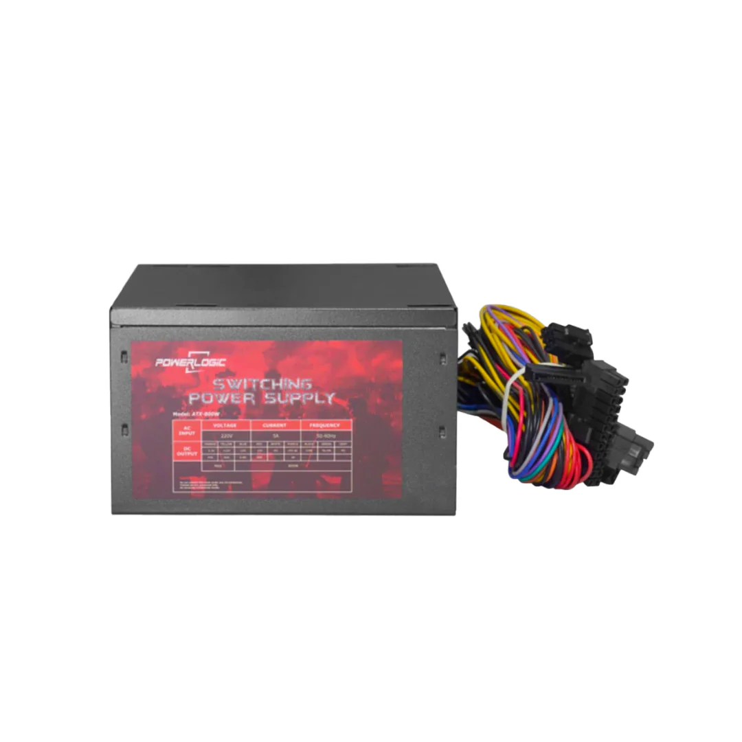 Powerlogic P800W 24+4pin Standard ATX Power Supply - Image 4
