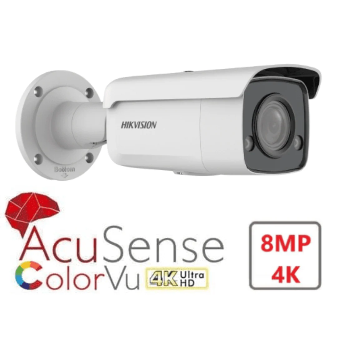 [Pre Order] Hikvision Camera Bullet IPC ColorVu 8MP 2.8mm Outdoor Fixed Bullet IP Network Camera DS-2CD2T87G2-L - Image 4