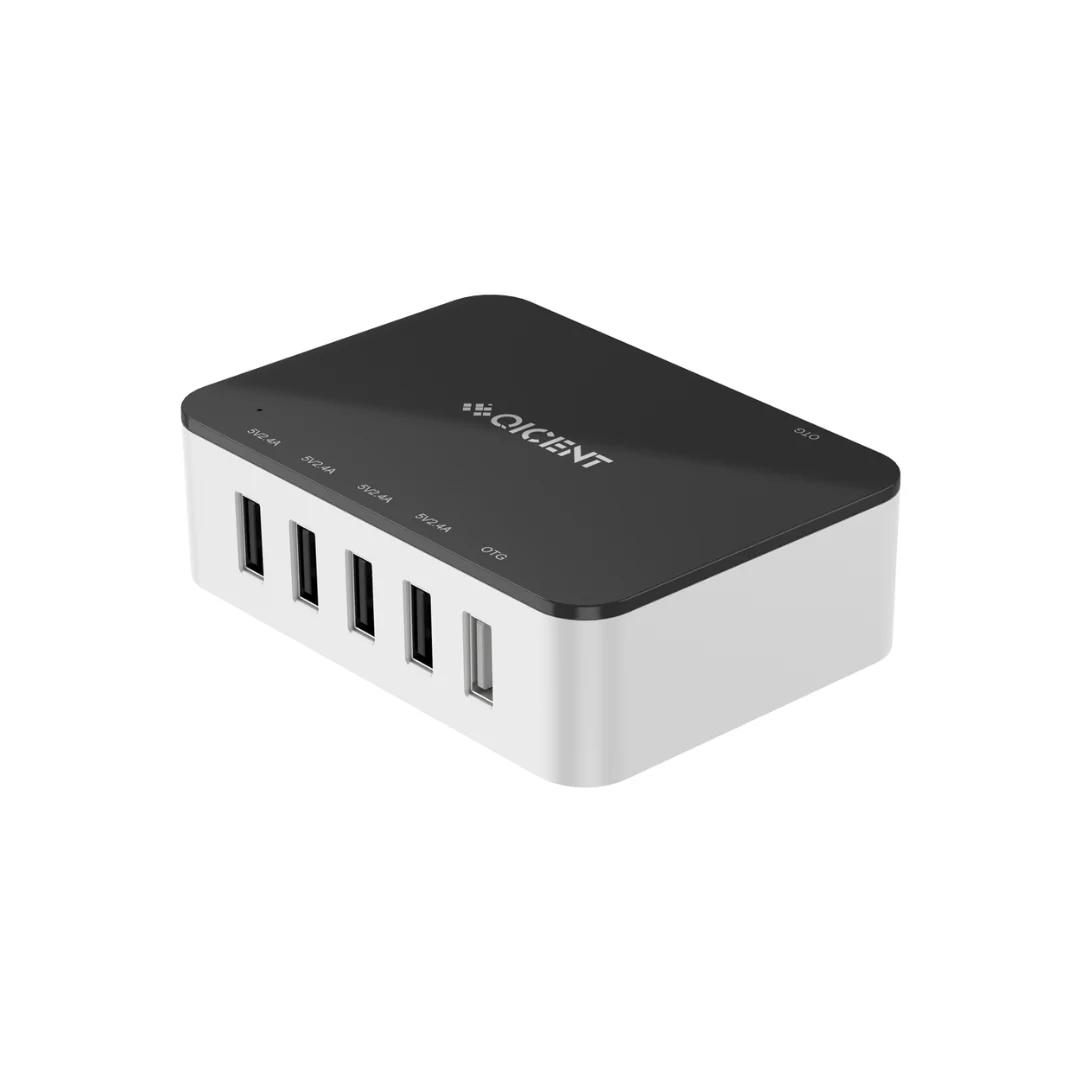 QICENT DO-5U-US-BK 39W 5-Port USB Charging Station - Image 2